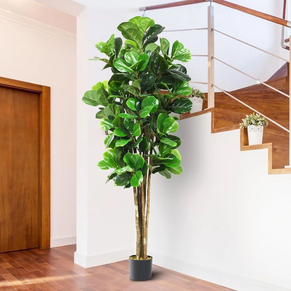 6ft Indoor and Outdoor Artificial Green Plant - EcoStuff
