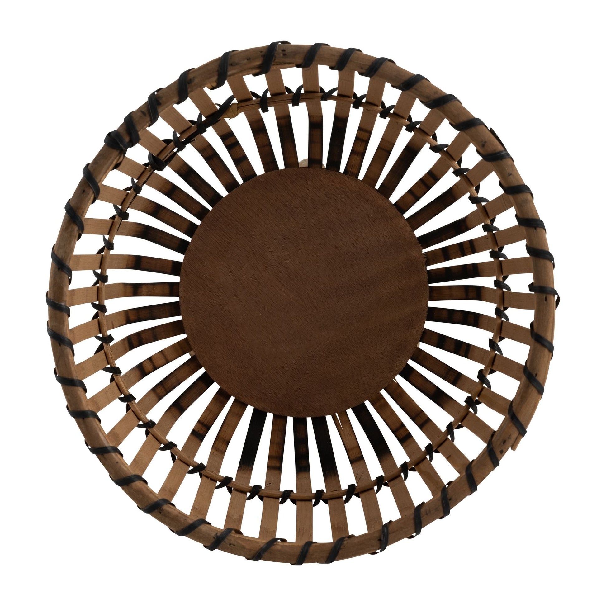 Bamboo Footed Planters Set of Three 11/13/15", NATURAL - EcoStuff