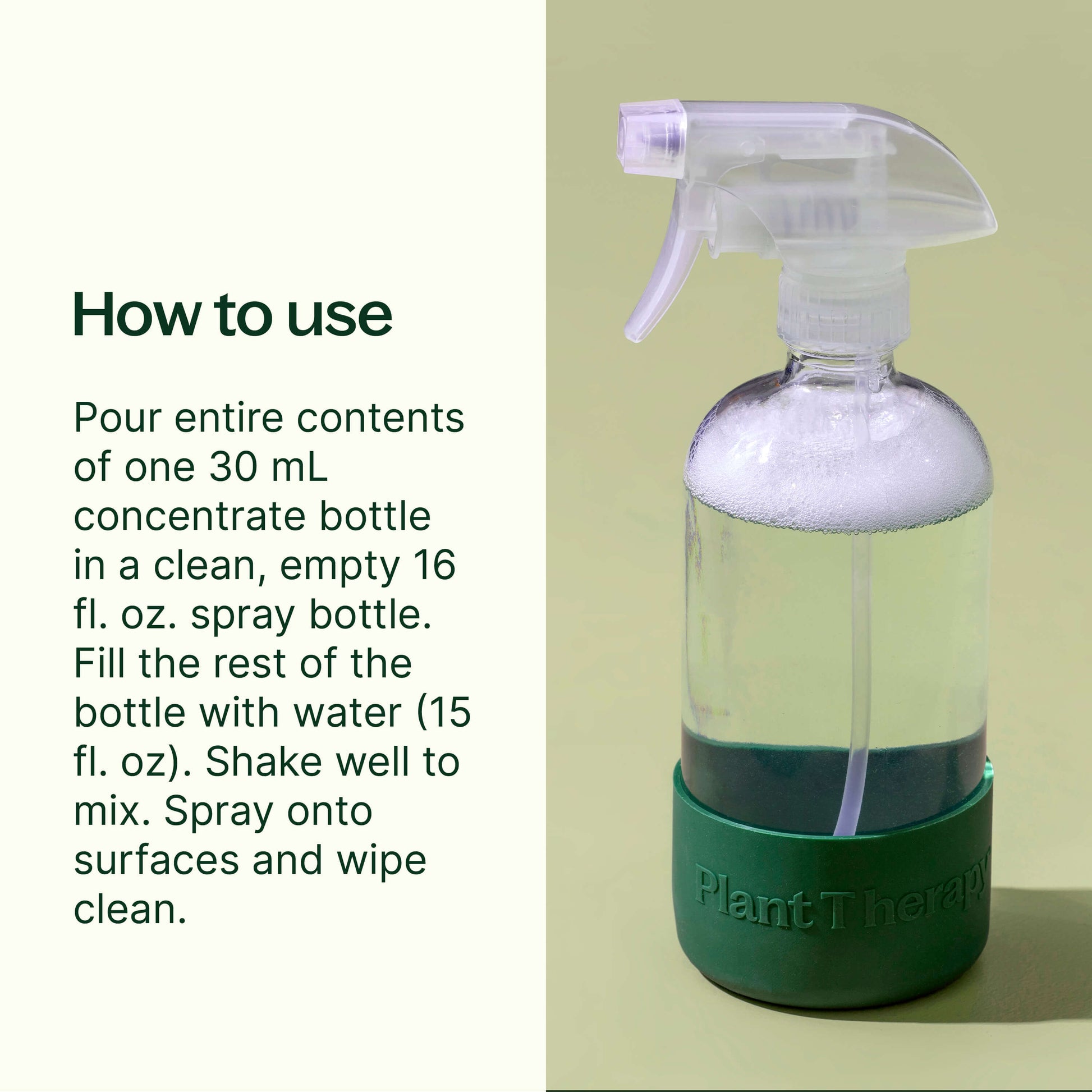 Cleaning Duo: Citrus Burst + Forest Green Sleeve - EcoStuff