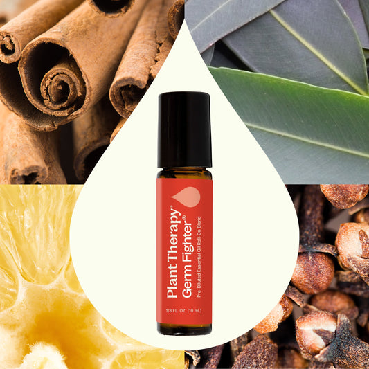 Germ Fighter Essential Oil Blend Pre - Diluted Roll - On - EcoStuff