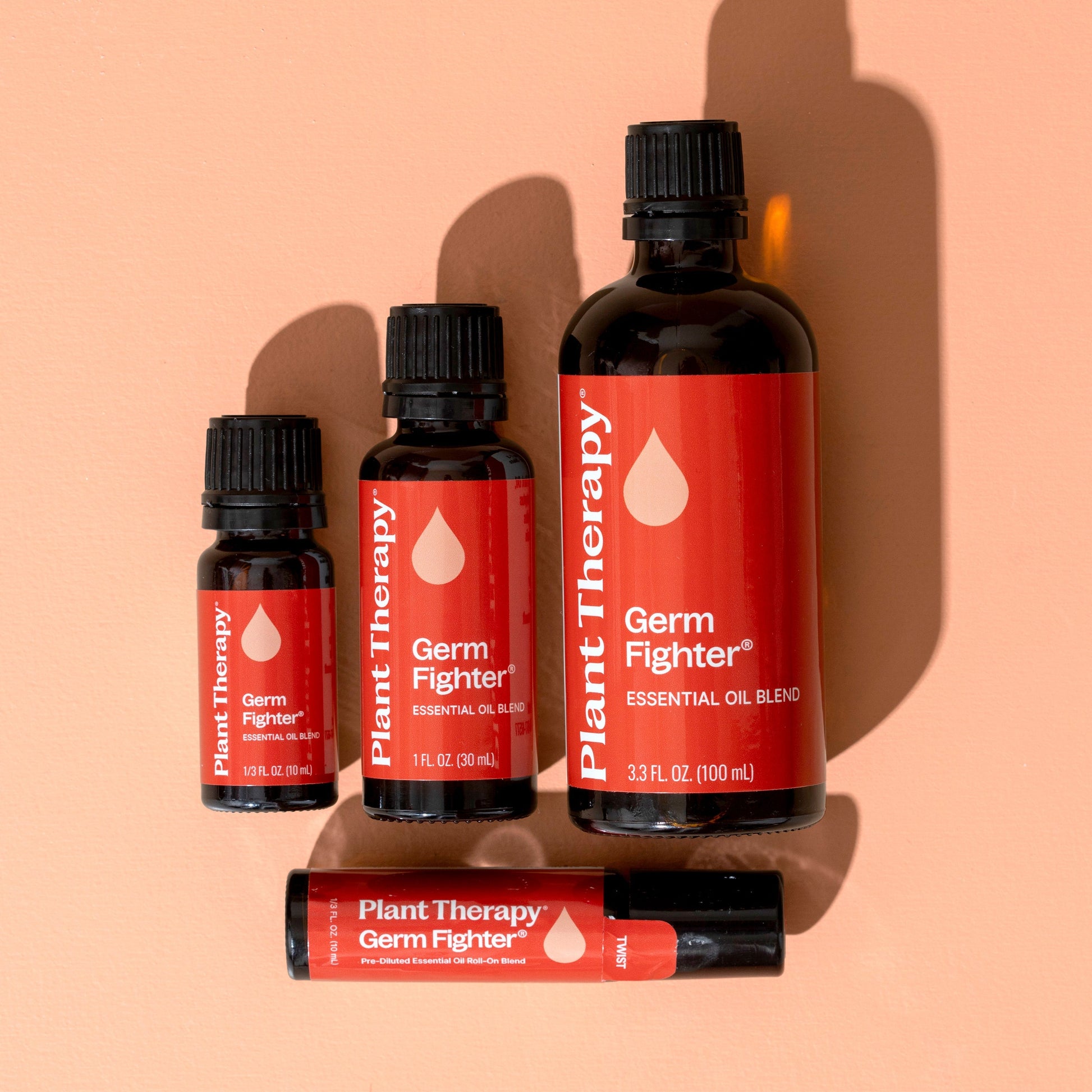 Germ Fighter Essential Oil Blend Pre - Diluted Roll - On - EcoStuff