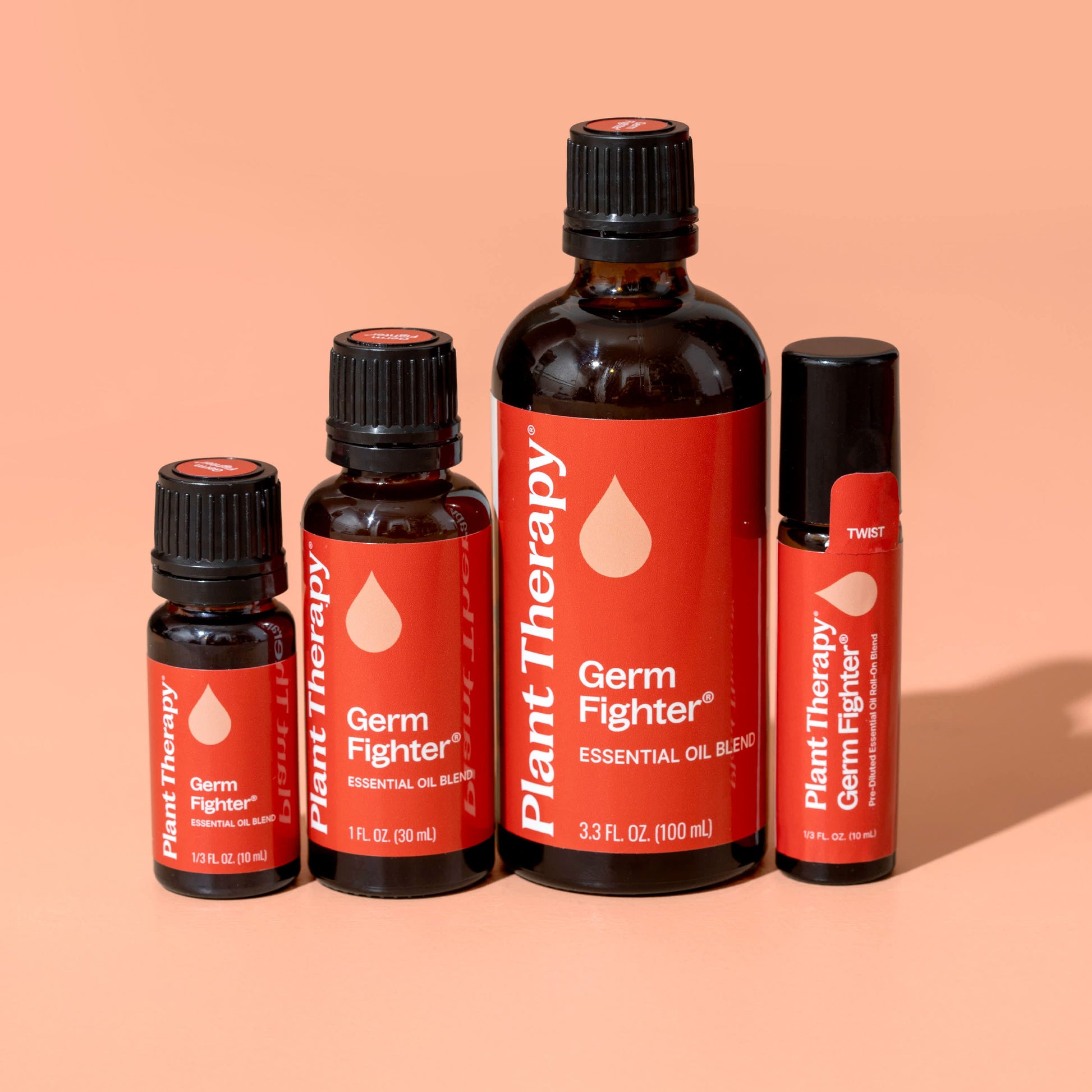 Germ Fighter Essential Oil Blend Pre - Diluted Roll - On - EcoStuff