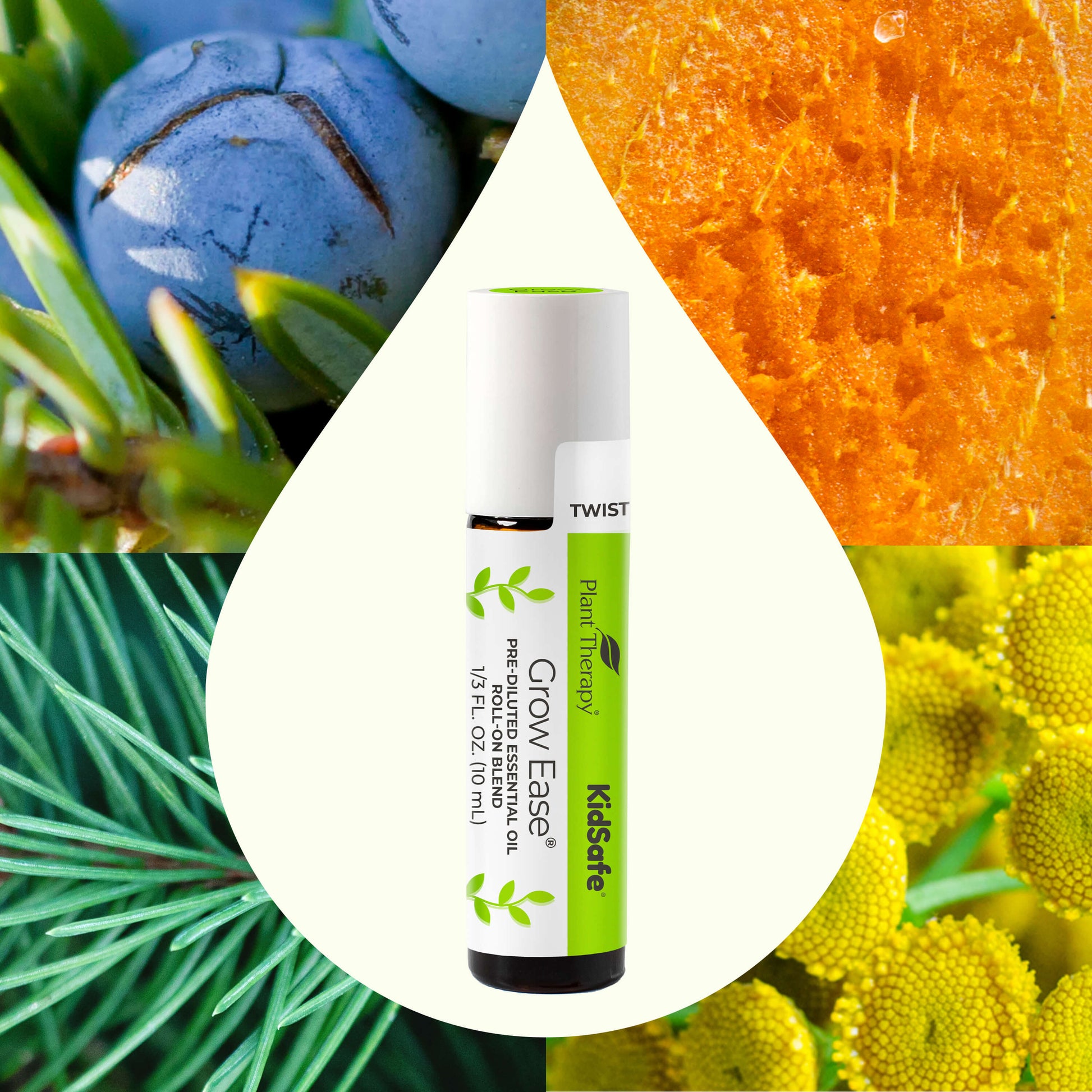 Grow Ease KidSafe Essential Oil Pre - Diluted Roll - On - EcoStuff