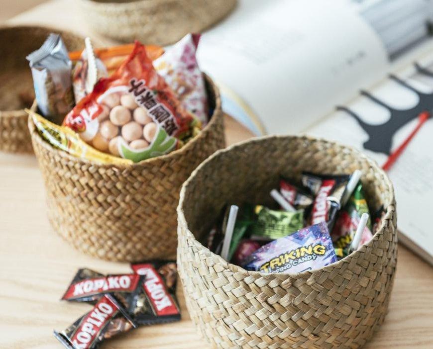 Handmade Bamboo Storage Baskets - EcoStuff
