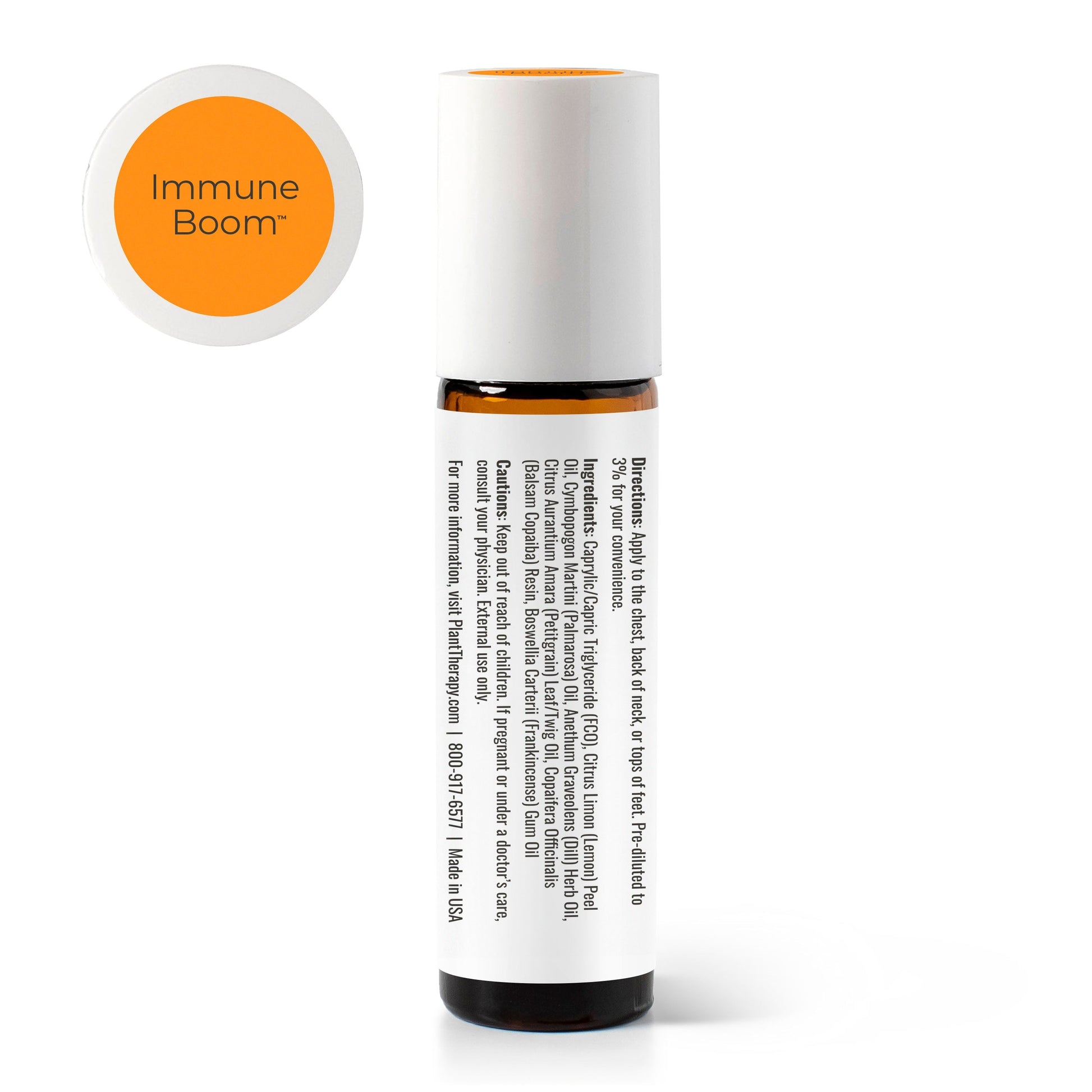 Immune Boom KidSafe Essential Oil Pre - Diluted Roll - On - EcoStuff