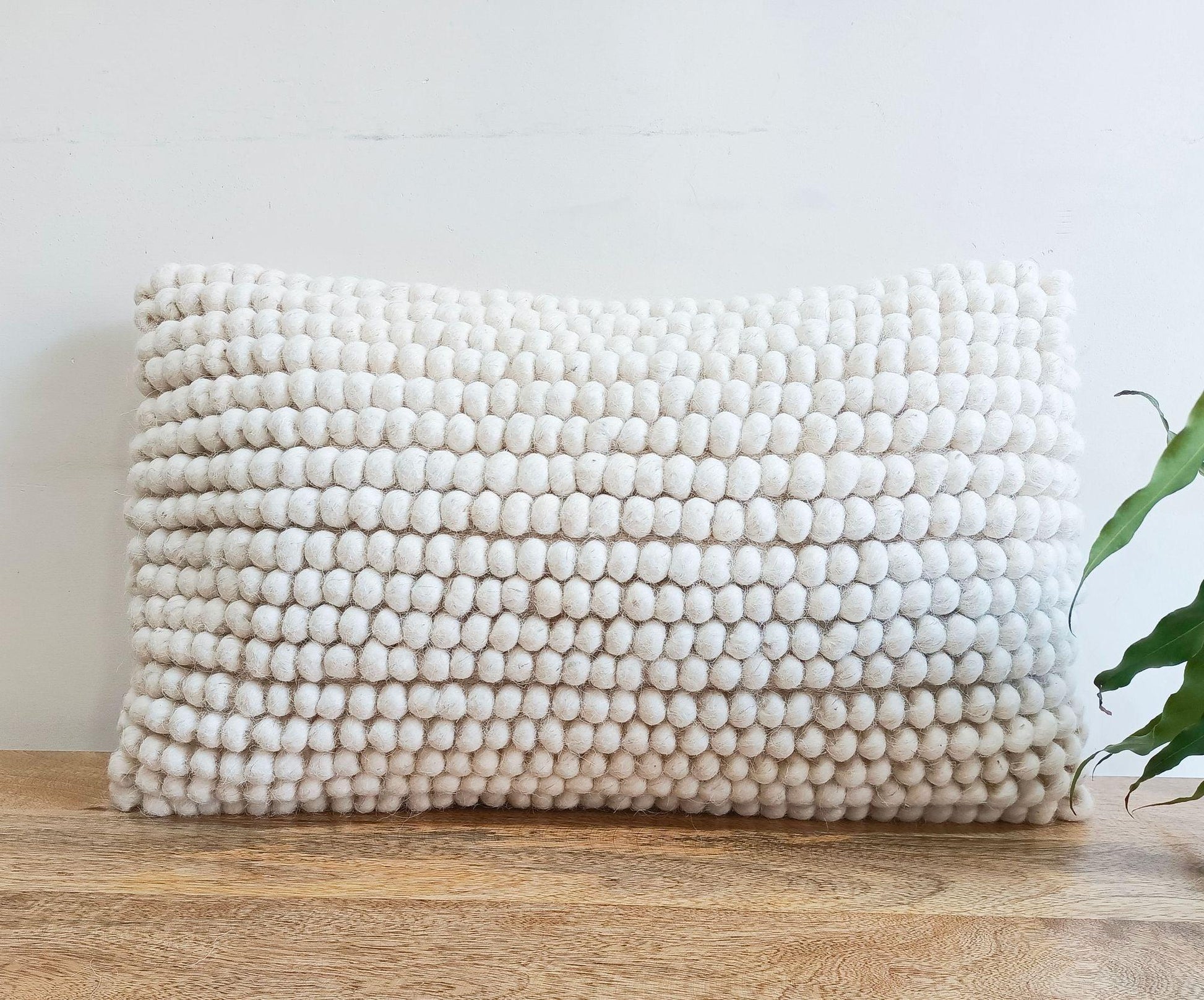 Organic Cotton lumbar pillow cover Rug design Pillow Cover handloom Boho Pillow - EcoStuff