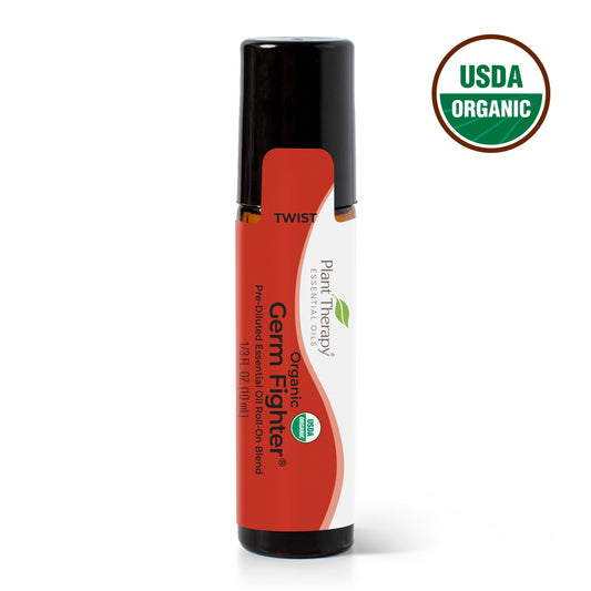 Organic Germ Fighter®️ Essential Oil Blend Pre - Diluted Roll - On - EcoStuff