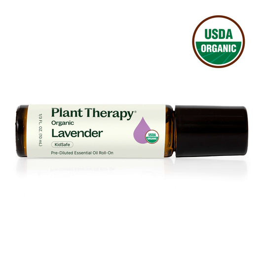 Organic Lavender Essential Oil Pre - Diluted Roll - On - EcoStuff