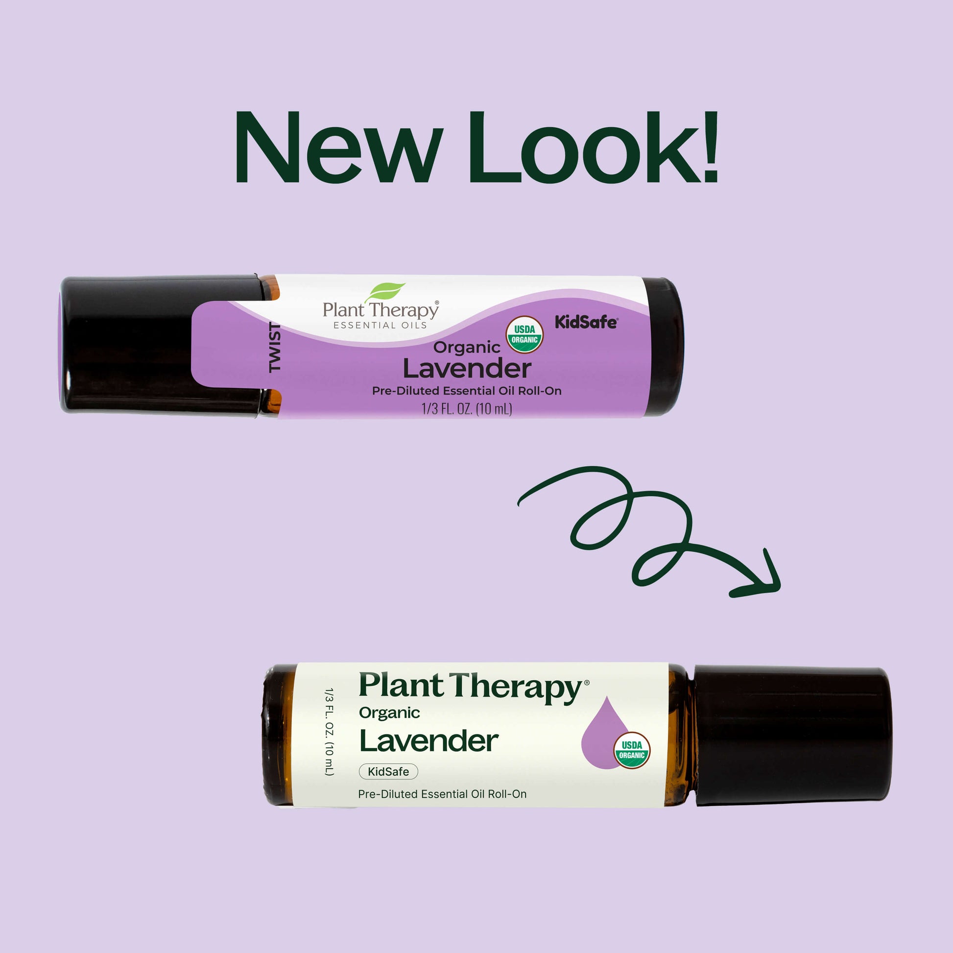 Organic Lavender Essential Oil Pre - Diluted Roll - On - EcoStuff
