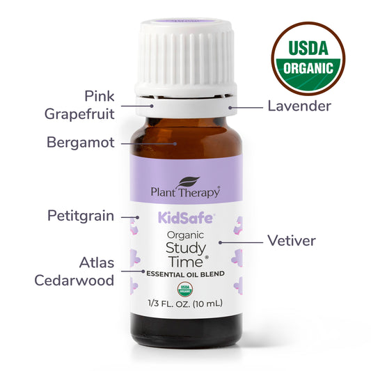 Organic Study Time KidSafe Essential Oil - EcoStuff