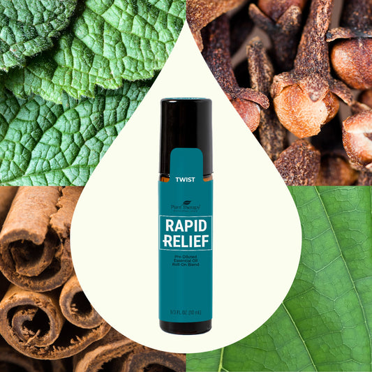Rapid Relief Essential Oil Blend Pre - Diluted Roll - On - EcoStuff