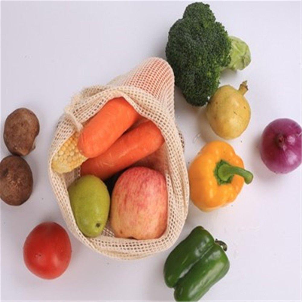Reusable Cotton Produce Bags - EcoStuff