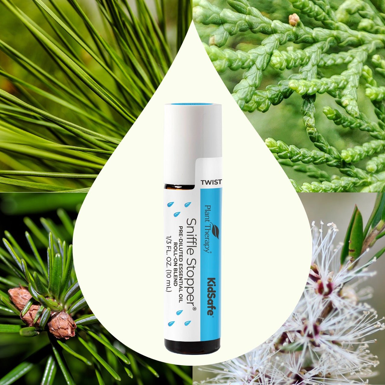Sniffle Stopper KidSafe Essential Oil Pre - Diluted Roll - On - EcoStuff