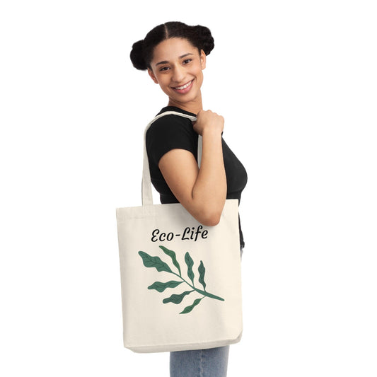 Sustainable Woven Tote Bag - EcoStuff