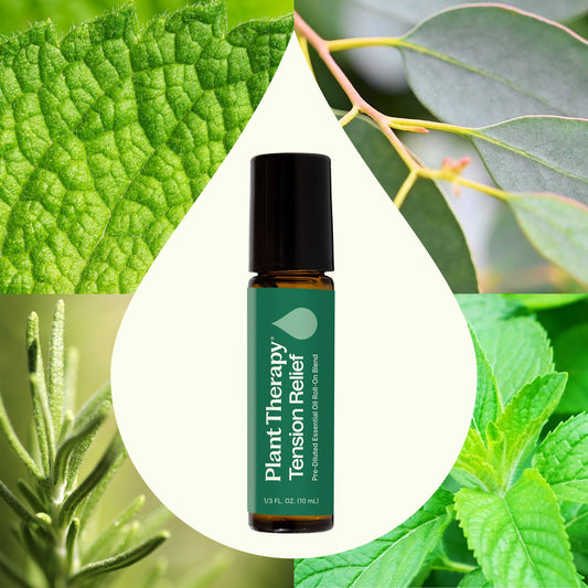 Tension Relief Essential Oil Blend Pre - Diluted Roll - On - EcoStuff
